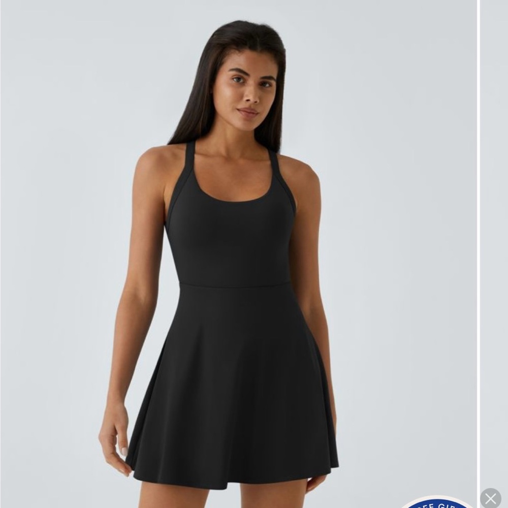 Halara Black Athletic Dress.
